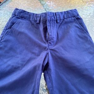 Boys Ralph Lauren blue chino cotton shorts size 12